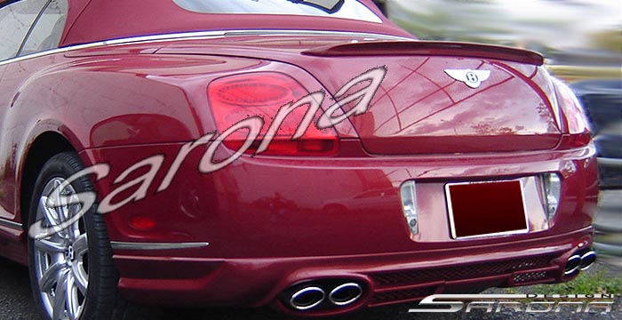 Custom Bentley GTC  Convertible Trunk Wing (2003 - 2012) - $349.00 (Part #BT-006-TW)